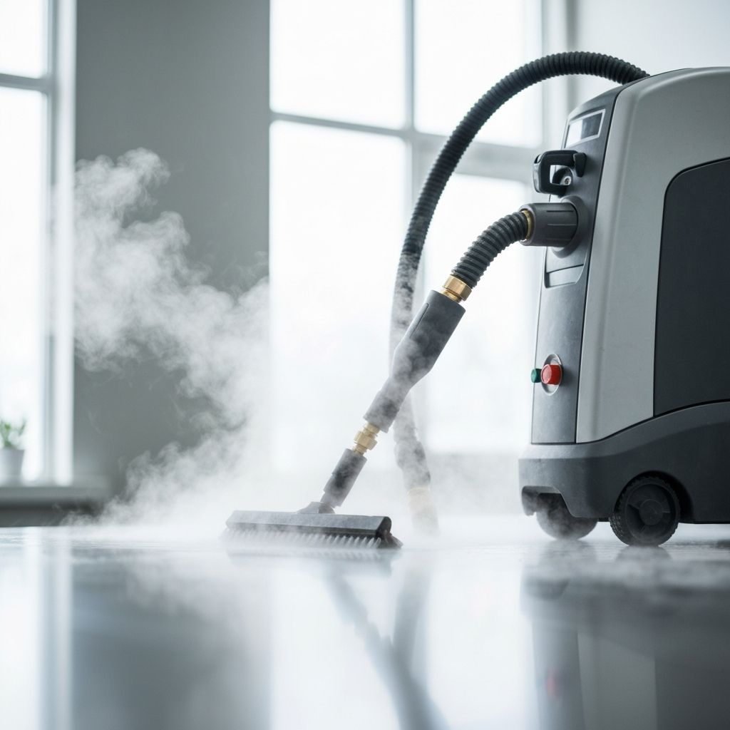 고온 스팀 살균